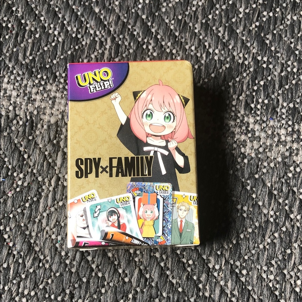Mc Donald’s Mattel UNO Flip! SPY×FAMILY Card Game